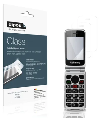 Image de 2x Protection ecrán pour Tosaju T3105 Verre souple Film Protecteur 9H dipos
