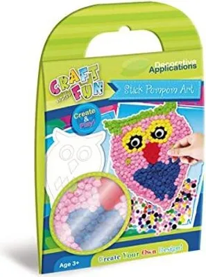 Produktbild von Lustiges Bastelset Pompom Eule Pompom Maker