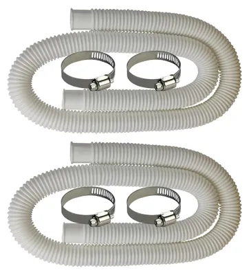 Produktbild von Ersatzschlauch für oberirdische Pools, Zubehör für Poolpumpen, 149,9 x 3,2 cm, Poolschlauch (2 Schlauch, 3,2 x 150 cm)