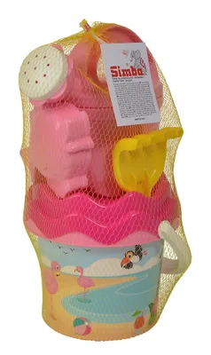 Produktbild von Simba Outdoor Spielzeug Sand & Strand Flamingo Baby Eimergarnitur 107114405