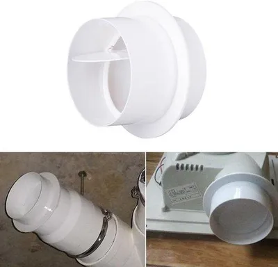 Obrázek produktu pro Zpětné ventily pro ventilační potrubí, různé velikosti