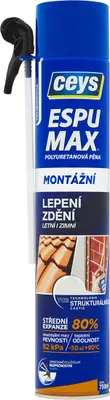 Image de Mousse Ceys Espumax PU, mousse pour montage et fixation avec applicateur, 750 ml