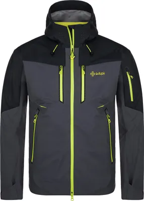 Obrázek produktu pro Nepromokavá pánská outdoorová bunda Kilpi HASTAR-M, DARK GREY, velikost M