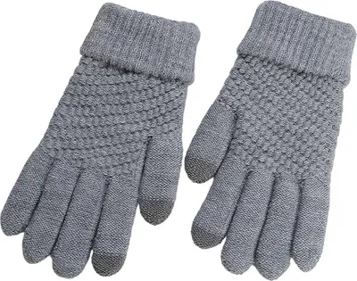 Immagine prodotto di Guanti ST-29076 Grigi per Touchscreen - Comfort Invernale KP29076