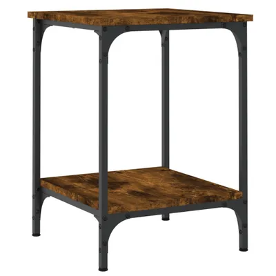 Produktbild von "2026 MODERNE"Satztische/Couchtisch elegantes Design - Wohnzimmertisch - Räuchereiche 40x40x55cm Holzwerkstoff - Couchtische NeuMöbel875761