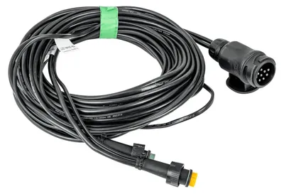 Produktbild von ASPÖCK Anhänger Elektroinstallation 7 m 13/8-Pin Stecker Bajonett 2x 5-Pin 0,75 mm2 12 V Kabelsatz für PKW-Anhänger mit Bajonettanschluss