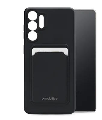Zdjęcie produktu dla Mobilize Cardcase TPU Back Cover Black Samsung Galaxy S25 Ultra