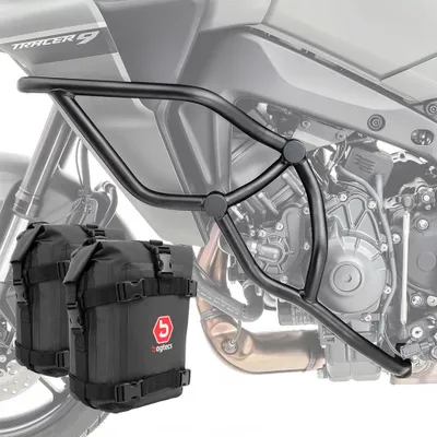 Immagine prodotto di Set di crash bar + borse per Yamaha Tracer 9 / GT 21-24 KT11 nero