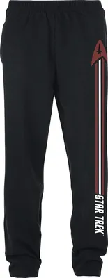 Produktbild von Star Trek Trainingshose Herren Logo schwarz S