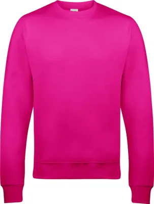 Image de AWDis Just Hoods Sweat-shirt unie à col rond RW2014 (2XL) (Hot Pink)