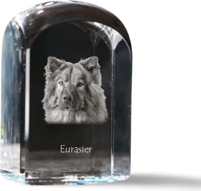 Obrázok produktu pre Eurasier krištáľová pečiatka s psom Art-Dog