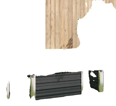 Zdjęcie produktu dla Podwyższona grządka, stal ocynkowana, wymiary 100 cm x 40 cm x 45 cm, idealna do uprawy kwiatów i warzyw, odporna na korozję, łatwa w montażu