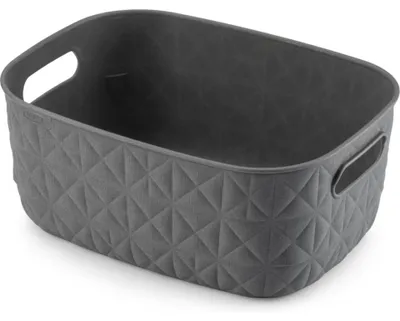 Produktbild von Curver koszyk s ciemny szary softex 4l