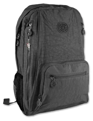 Produktbild von Bag Street Damen Herren Sporttasche Rucksack grau Nylon 25x43x13 cm D2OTJ613K