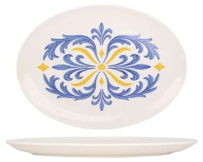 Image de Plat de service Kütahya Porselen - Strada - Porcelaine - 33 x 19 cm