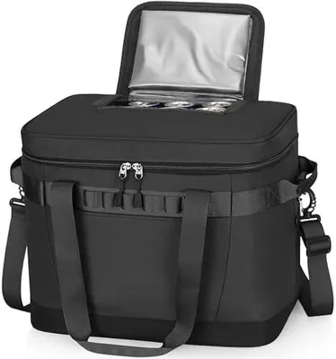 Produktbild von VOGSHOW Isolierte Kühltasche, wiederverwendbare Lunchtasche, tragbare und auslaufsichere Kühlbox
