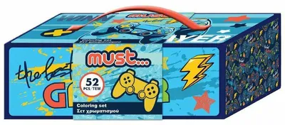 Produktbild von Künstlerbedarf-Set im Gamer-Koffer