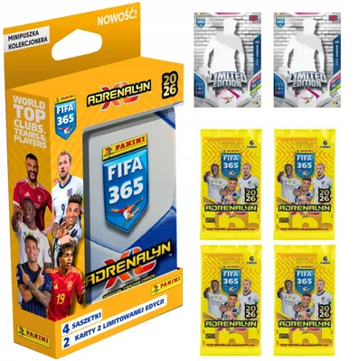 Image de Small Fifa 365 2026 Tin + 4 Fifa Sachets + 2 Limited Cards
