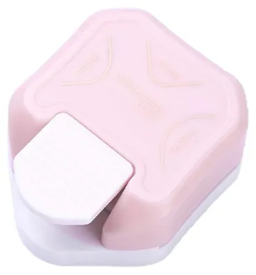 Produktbild von Eckenrunder-Stanzer, 3-in-1-Kunststoffmaterial, tragbarer Mini-Trimmer für Kunsthandwerk, Rosa