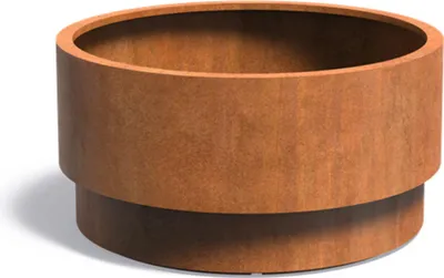 Produktbild von Adezz Extend Pflanzgefäß aus Corten-Stahl Wetterfest Pflanzkübel Blumentopf