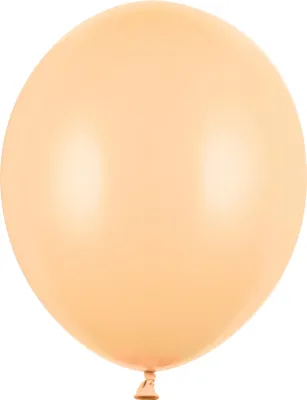 Produktbild von 10 Stk. Luftballon Ø30cm "Uni Metallic" | Pfirsich Orange