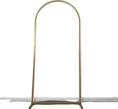Immagine prodotto di Struttura ad arco in metallo, struttura resistente, opzioni di colore versatili, oro, 2 piedi x 4,9 piedi