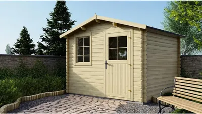 Produktbild von Gartenhaus, Gerätehaus 7.5m2 - 3x2.5m - 28mm