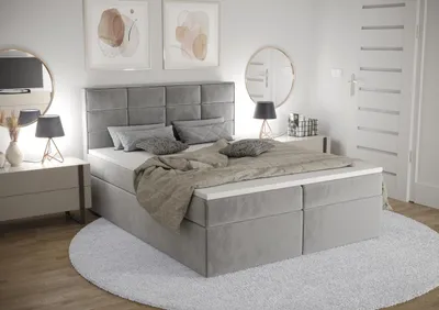 Produktbild von B&B Home Boxspringbett Kaja 180x200 cm – mit Bettkasten