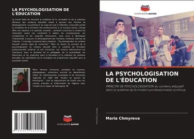 Produktbild von La Psychologisation De L'éducation