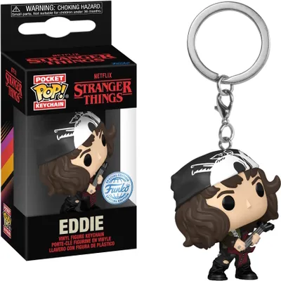 Produktbild von Stranger Things - Eddie Schlüsselanhänger Funko Pocket POP! Keychain
