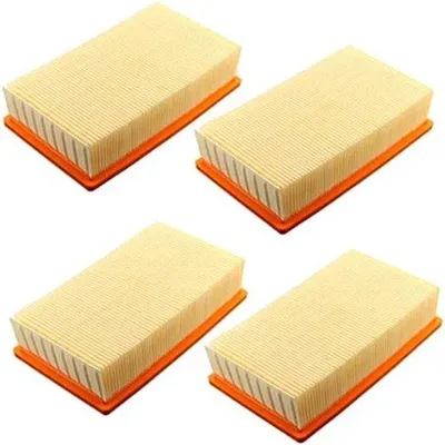 Produktbild von Set aus 4 Flachfiltern für VC 20 U VC 40 U UM (LF 4) und NT25 NT35 NT45 Staubsauger