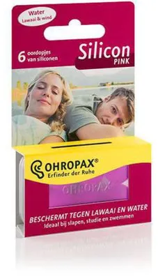 Productafbeelding van Ohropax Silicon (6 stuks)