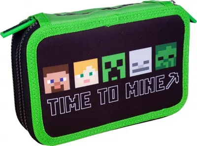 Produktbild von Školský peračník trojposchodový Minecraft Čas na ťažbu