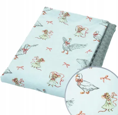 Produktbild von Kerstin Kindergarten-Decke Minky 100x135 cm Kuscheldecke