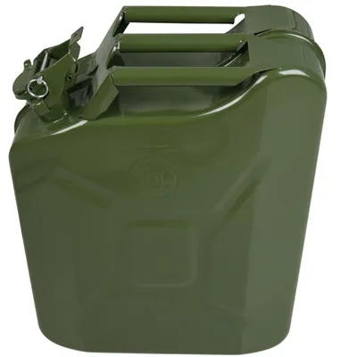 Produktbild von 20-Liter-Stahlkanister für Kraftstoff, UN-, rostfrei