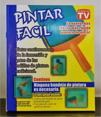 Produktbild von Paint Roller Wandrollen Streichroller Farb Rollen mit Tank ohne Tropfen