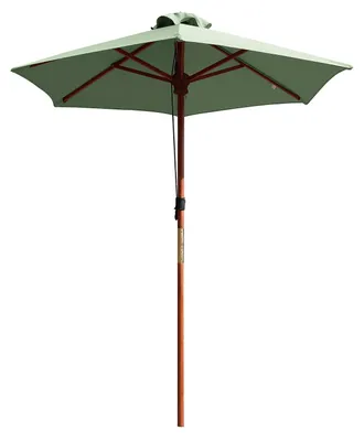 Produktbild von home24 Sonnenschirm - Grau