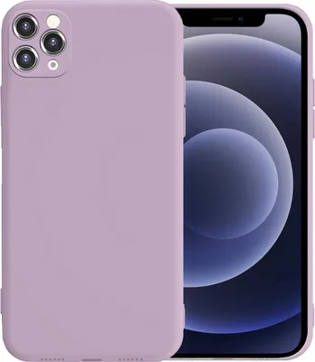 Produktbild von Apple iPhone 11 Pro Max Round Edge TPU Case Lila