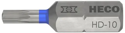 Produktbild von Bits, HECO-Drive, HD-10, blau, 10 St.
