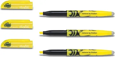 Produktbild von Pilot Frixion Light Textmarker gelb - 3er-Set