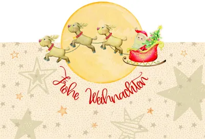 Produktbild von Weihnachten Grußkarte - Glückwunschkarte mit Umschlag Laser Art