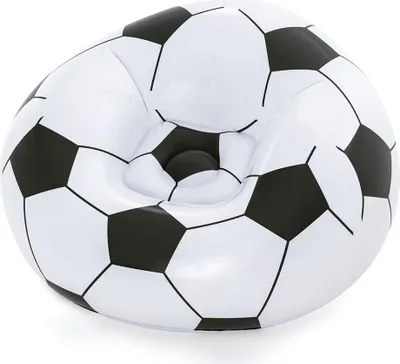 Produktbild von Beanless™ Luftsessel Fußball 114 x 112 x 66 cm
