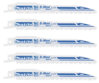 Imagen del producto de Set de 5 hojas de sierra sable Super Express Universal MAKITA B-05044