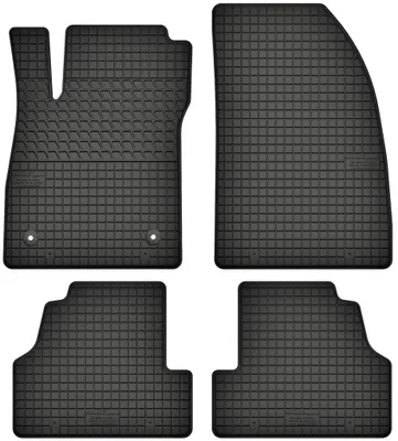 Produktbild von Gummimatten passend für  Chevrolet Trax (ab 2013) Gummi Fußmatten Satz Schwarz + Stopper