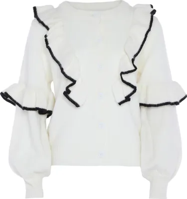Produktbild von aleva damen pullover - wollweiss, M/L