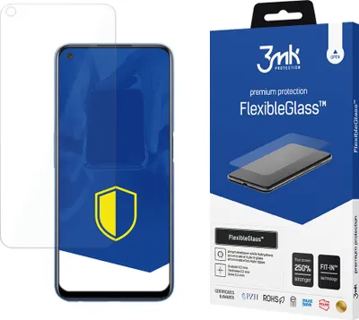 Produktbild von 3mk Display Hybridglas FlexibleGlass für Realme 7 5G 0,3mm 7H