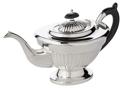 Versilberte Teekanne Queen Anne, 0,9 l, Höhe 16 cm