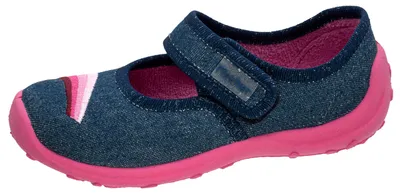 Produktbild von Fischer Markenschuh Kinder-Klett-Hausschuh