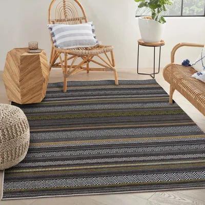 Produktbild von Conceptum Hypnose, Woopamuk387, Teppich (180 x 280), 70 % BAUMWOLLE / 30 % POLYESTER, Mehrfarbig, 180 x 280 cm