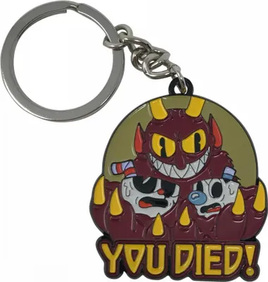 Zdjęcie produktu dla Breloczek Cuphead - You Died!